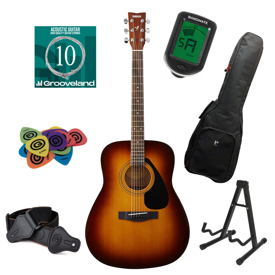 Yamaha F310 Folk Gitarren Startpaket (Tobacco Brown Sunburst)
