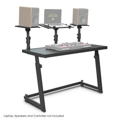 Gravity FDJT 01 Studiotisch (Schwarz)