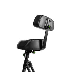Gravity FM SEAT1 BR - Höhenverstellbarer Hocker mit Fuß- und Rückenlehne