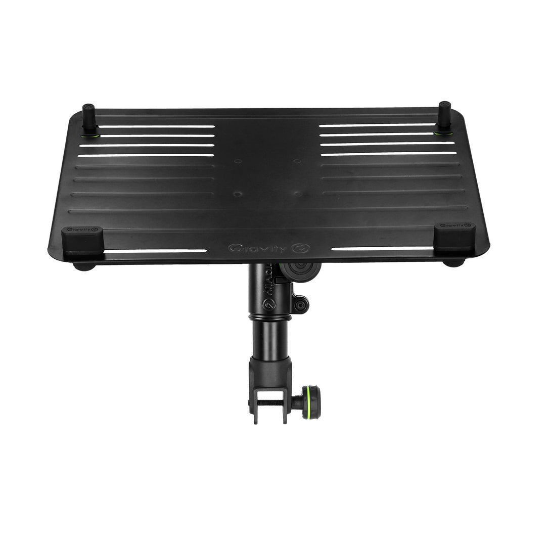 Gravity FT 01 LT T B – Flexible Laptopablage für DJ-Tisch