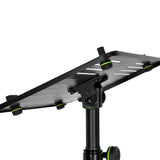 Gravity FT 01 LT T B - Fleksibel laptopbakke til DJ-bord