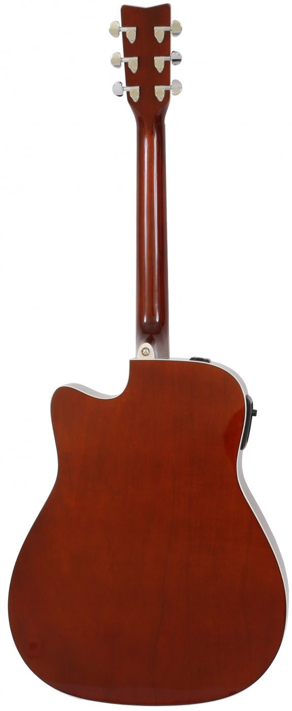 Yamaha FX370C Western Guitar - Tobacco Brown Sunburst