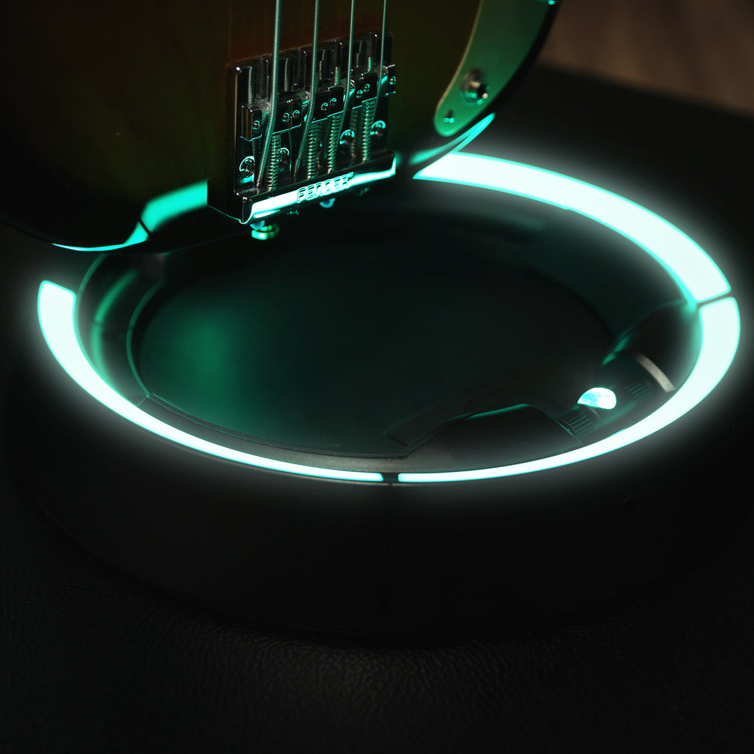 Gravity GS LS 01 NH B – GLOW-STAND® Gitarrenständer, Neckhug