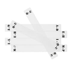 Acrylteiler für Vinylplatten (6 Stk.) (A-Z)
