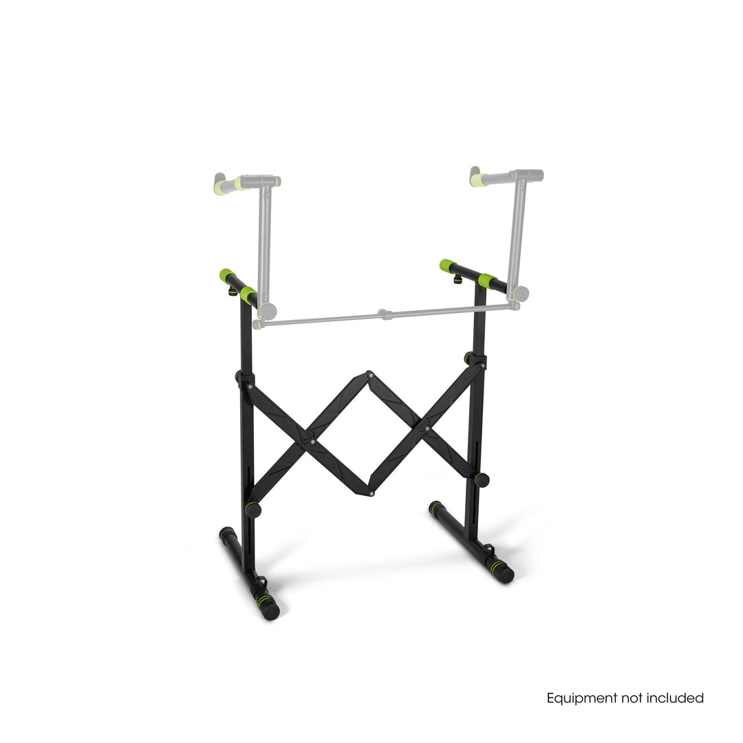 Gravity KS AKS 01 B - Zusammenklappbarer Keyboardständer mit Scherenmechanismus