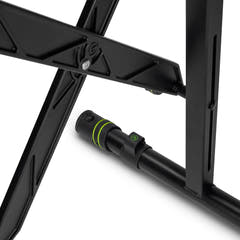 Gravity KS AKS 01 B - Zusammenklappbarer Keyboardständer mit Scherenmechanismus