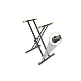 Gravity KSX 2 RD SET 2 - Dobbelt X-formet keyboardstativ og støttebord, sæt 2