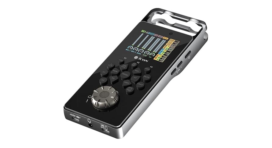 iCon GoLive Pro mobiles Streaming-Interface