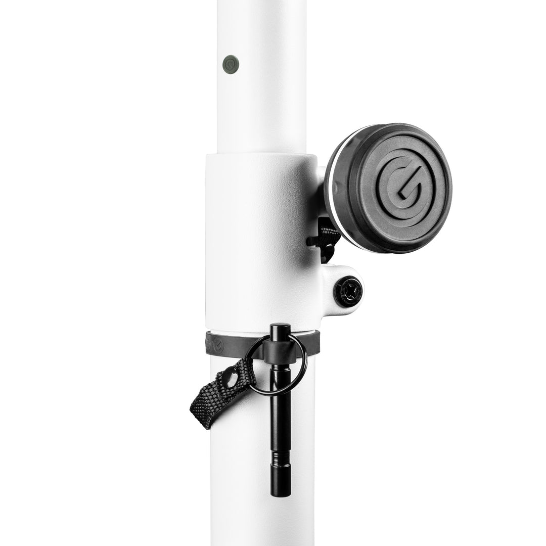 Gravity LS 431 W – Lichtstativ mit quadratischer Stahlbasis und exzentrischer Montagemöglichkeit