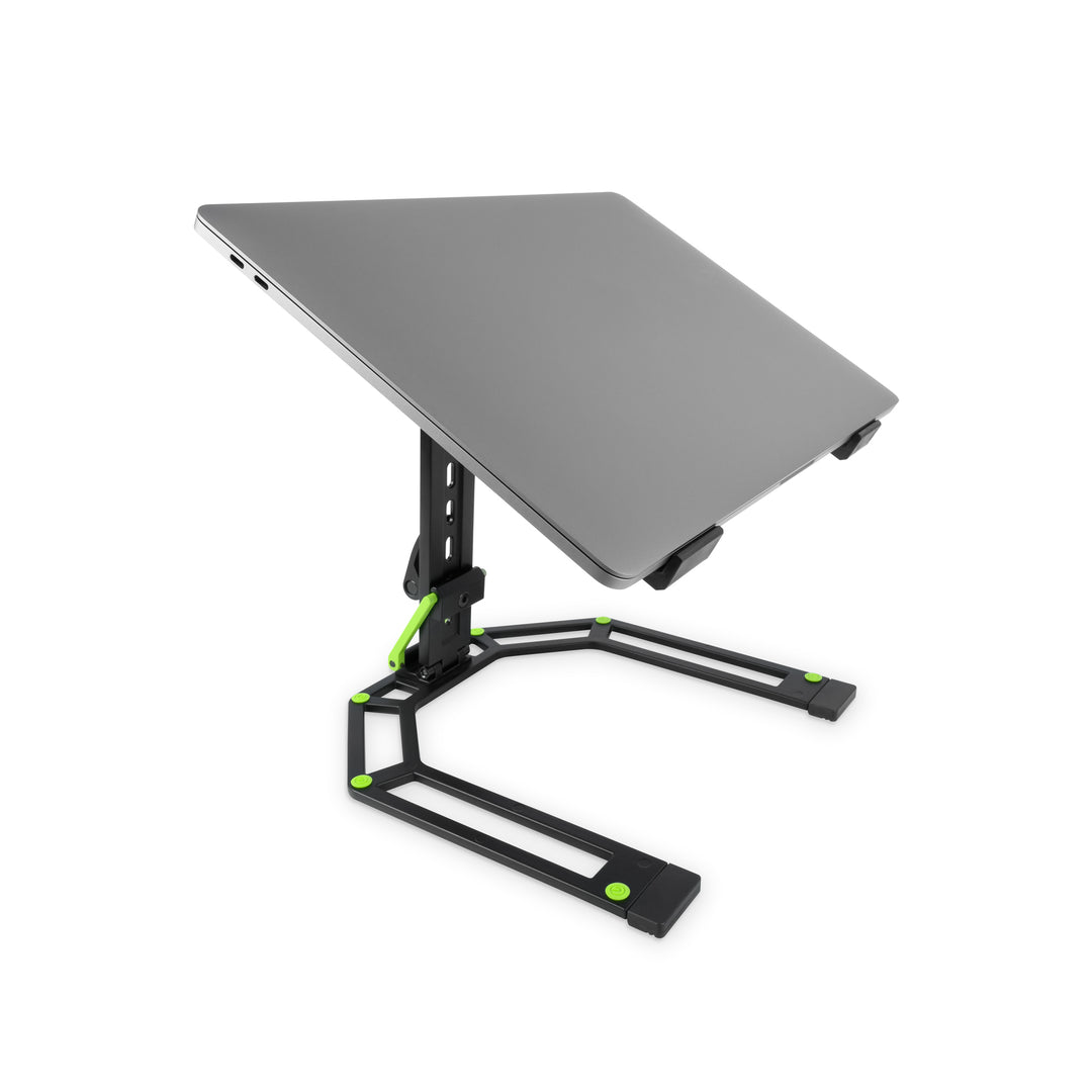 Gravity LTS 01 B SÆT 1 – Verstellbarer Ständer für Laptops und Controller inklusive Neoprenschutztasche