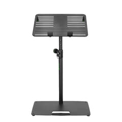 Gravity LTS T 02 B - Universeller Laptopständer mit verstellbaren Haltestiften und Stahlbasis, schwarz