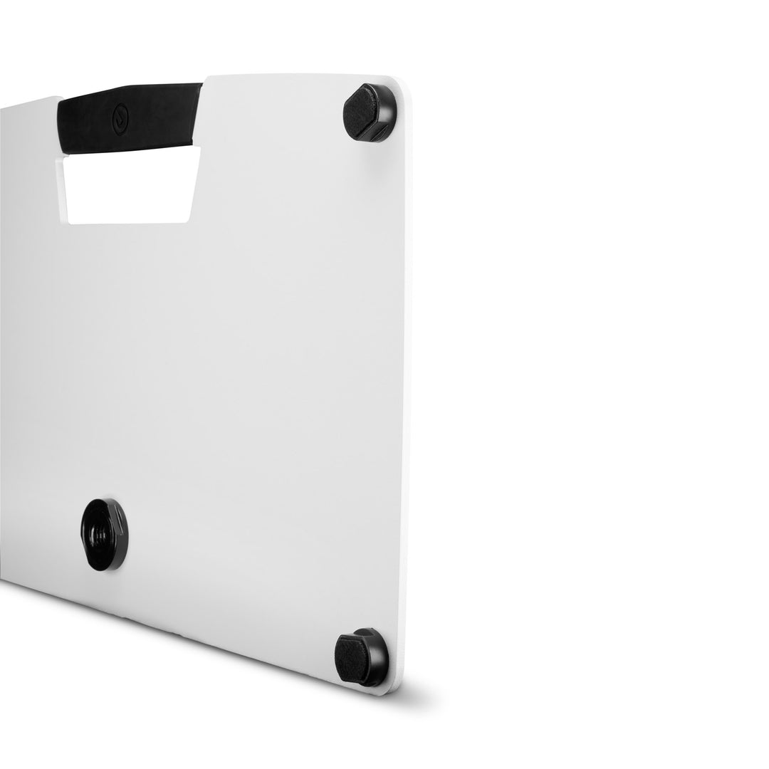 Gravity LTS T 02 W - Universeller Laptopständer mit verstellbaren Haltestäben und Stahlbasis