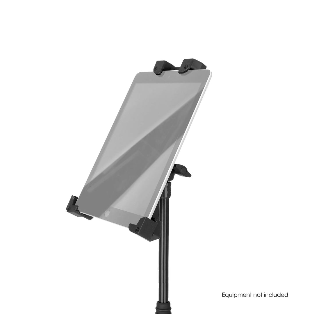 Gravity MA T TH 02 SÆT 1 - Tablet-Halter für Traveler und Mikrofonständer mit rundem Fuß