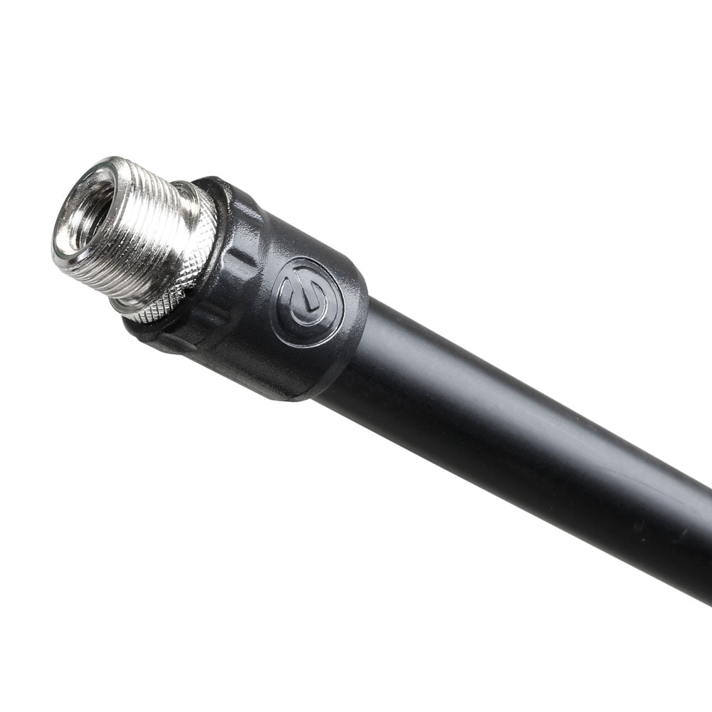 Gravity MS 4221 B - Kurzer Mikrofonständer mit klappbarem Dreibein und 2-punkt-verstellbarem Galgenarm