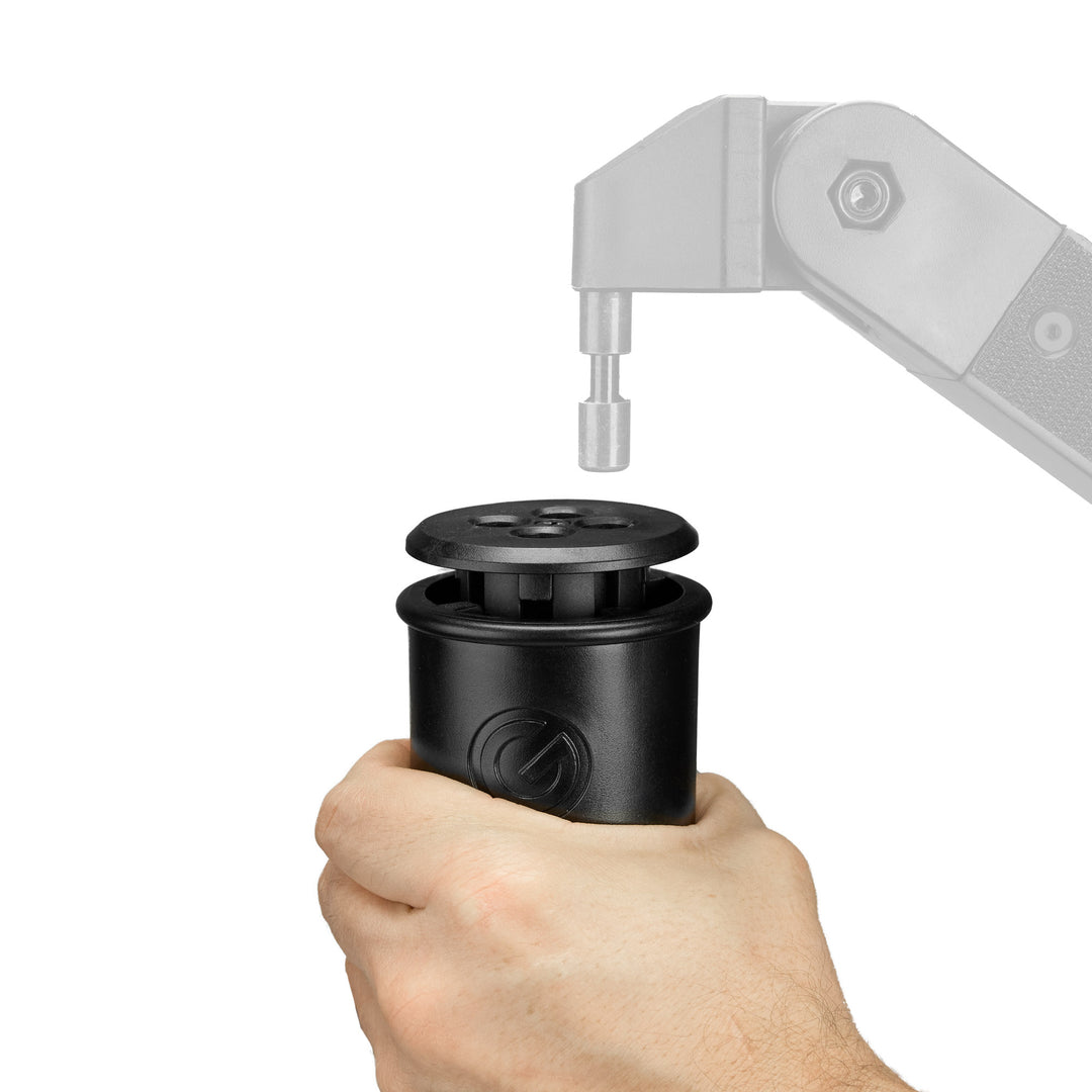 Gravity PAD A – 4-Wege-Rohr- und Drape-Adapter für 35-mm-Ständer