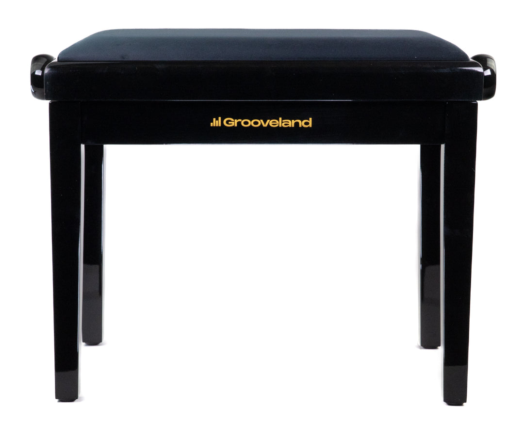 Grooveland KB200 Klavierbank (Schwarz Hochglanz)