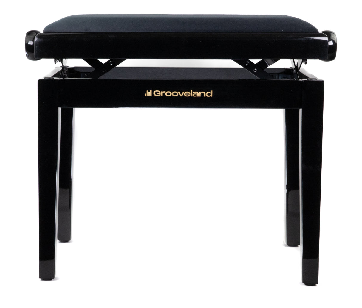Grooveland KB200 Klavierbank (Schwarz Hochglanz)
