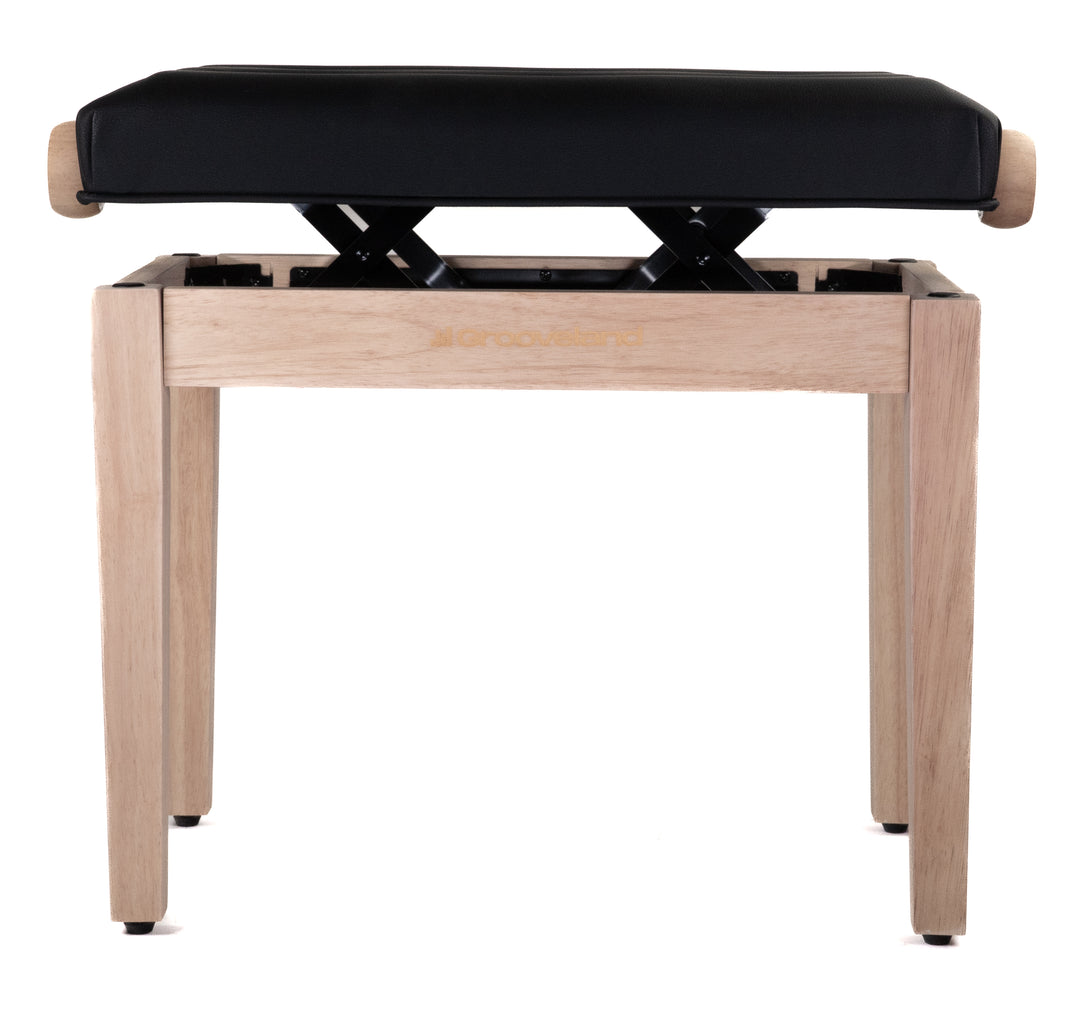 Grooveland KB300 Klavierbank (Natur/schwarz)