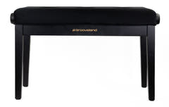 Grooveland KB320 Doppel Klavierbank (Matt Schwarz)