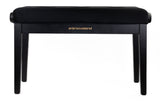 Grooveland KB320 Doppelte Klavierbank (Matt Schwarz)