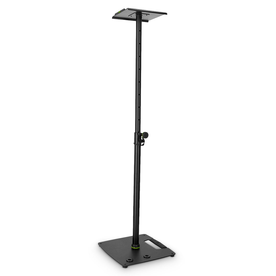 Gravity SP 3202 CS B – Lautsprecherständer für Studiomonitore mit quadratischer Stahlbasis