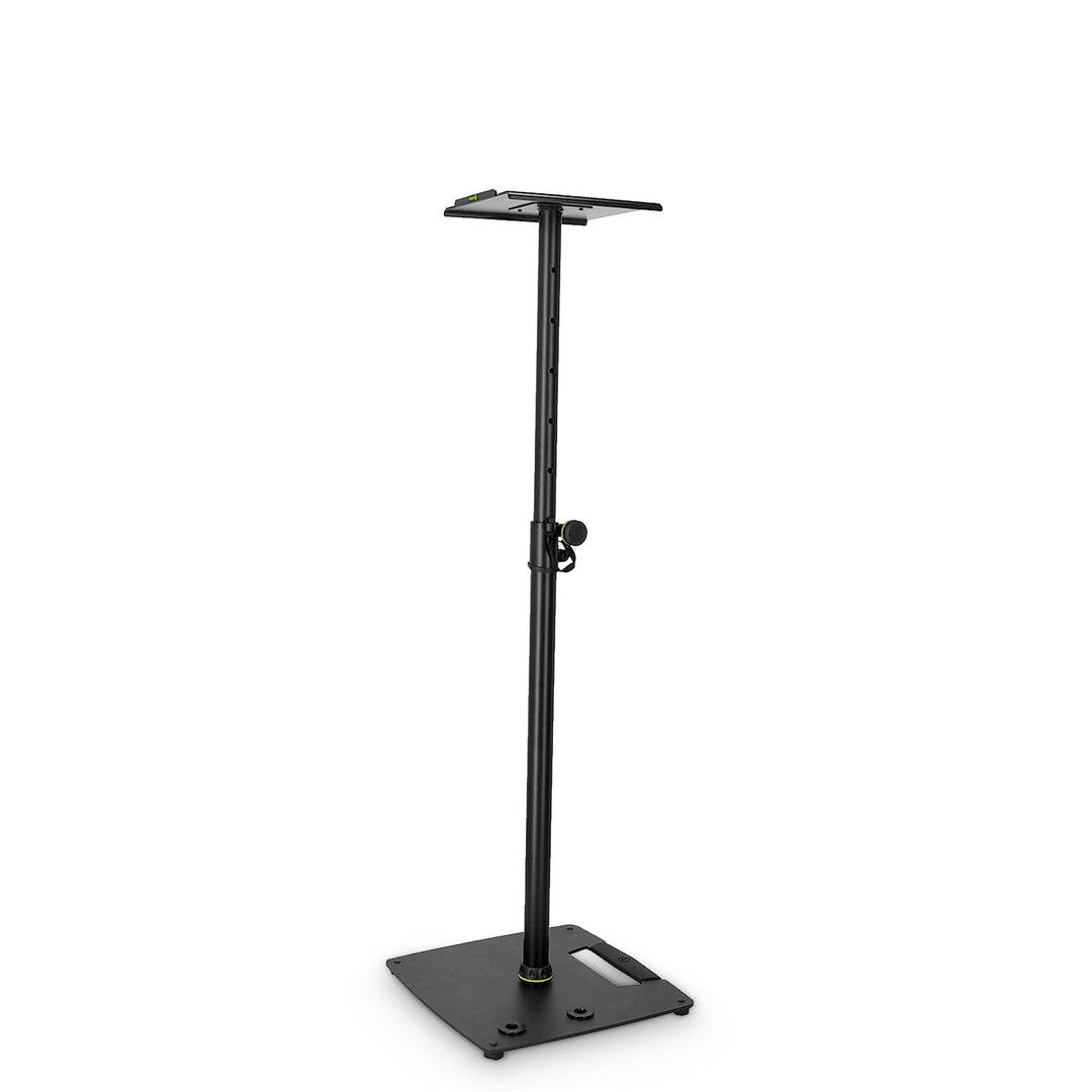 Gravity SP 3202 CS B – Lautsprecherständer für Studiomonitore mit quadratischer Stahlbasis