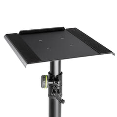 Gravity SP 3202 LR B – Ständer für Studiomonitorlautsprecher mit großer runder Basis
