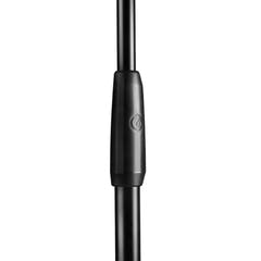 Gravity TMS 4321 OH B - Overhead-Mikrofonstativ für den Tourbetrieb mit extra breitem, zusammenklappbarem Dreibeinstativ und extra langem Galgenarm