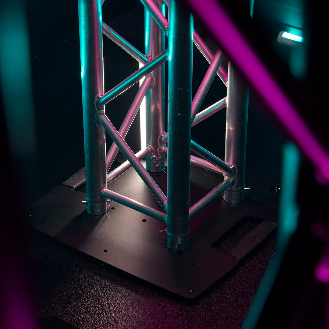 Gravity TWB 431 T B - Multifunktionale quadratische Stahl-Tourbase mit Möglichkeit zur Trussmontage
