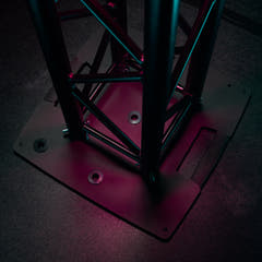 Gravity TWB 431 T B - Multifunktionale quadratische Stahl-Tourbase mit Möglichkeit zur Trussmontage