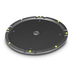 Gravity WB 123 B - Runder Gusseisenfuß für M20-Stangen