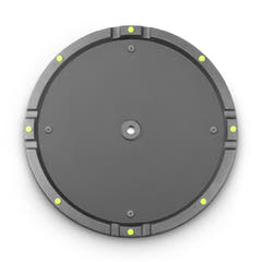 Gravity WB 123 B - Runder Gusseisenfuß für M20-Stangen