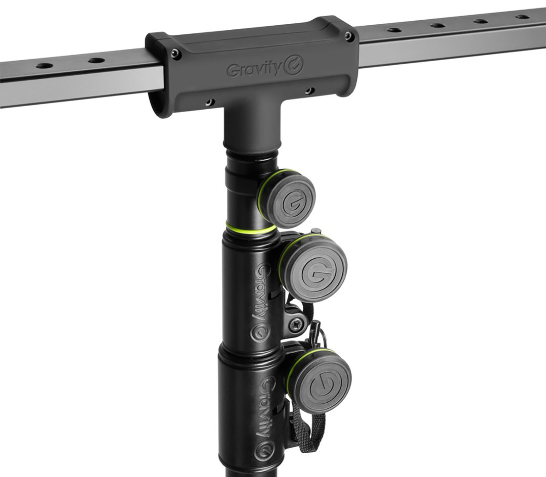 Gravity Lichtstativ mit T-Bar (50kg, 3,25m)