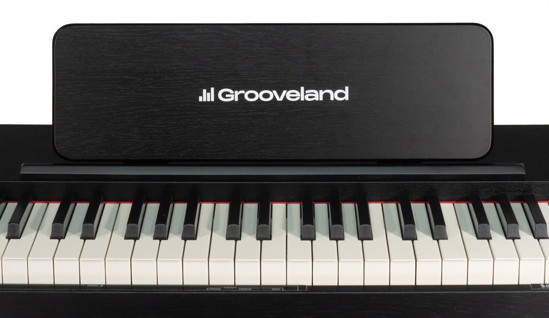 Grooveland DDP-140 E-Piano (Schwarz) Bundle