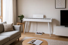 Grooveland DDP-140 El Klaver (Hvid)