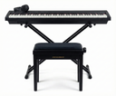 Grooveland P450 Digitalpiano (Schwarz) – Komplettpaket