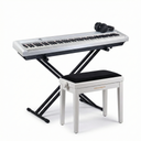 Grooveland P450 Digitalpiano (Weiß) – Komplettpaket