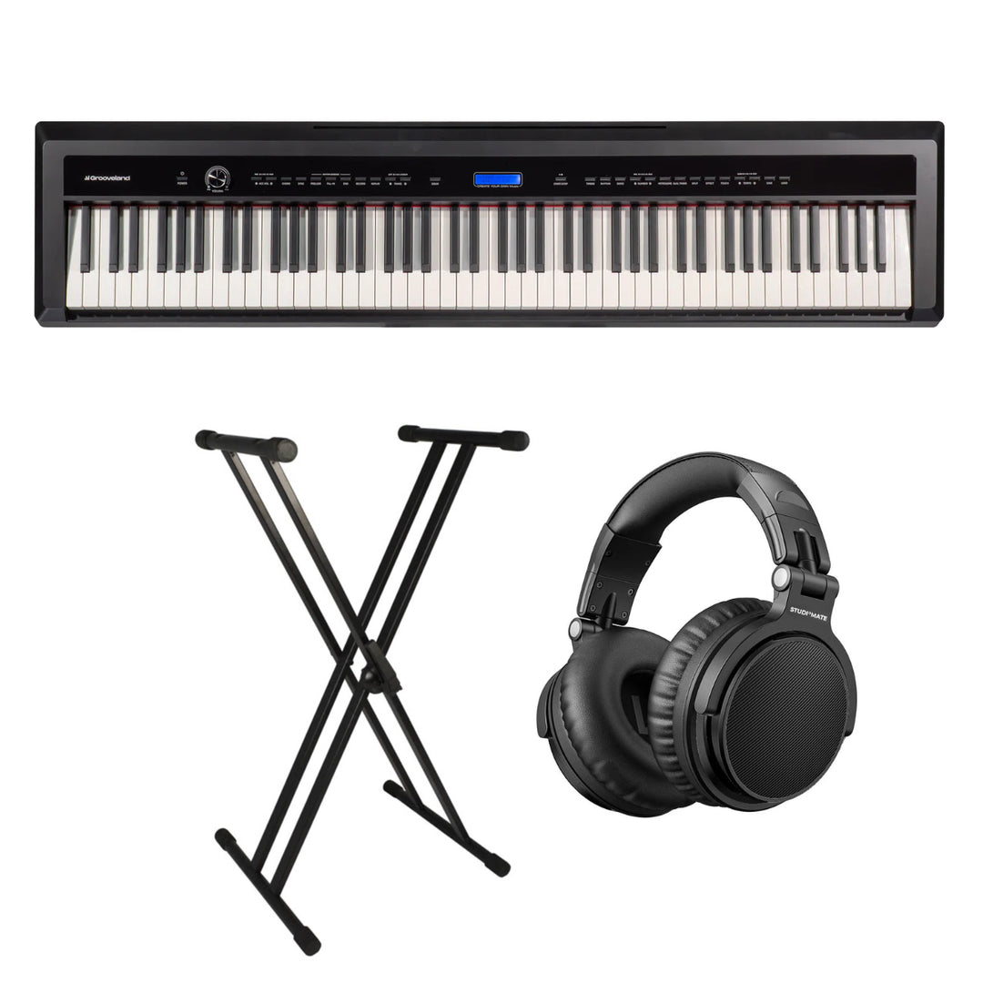 Grooveland P22 E-Piano Pack (Schwarz)