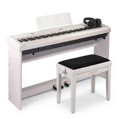 Grooveland P22 Komplettes Klavierpaket (Weiß)