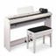 Grooveland P22 komplette Piano Pack, Weiß
