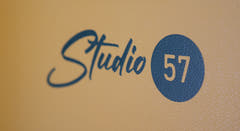 Studio 57 Groovy Turntable with LP Stand (Earth)