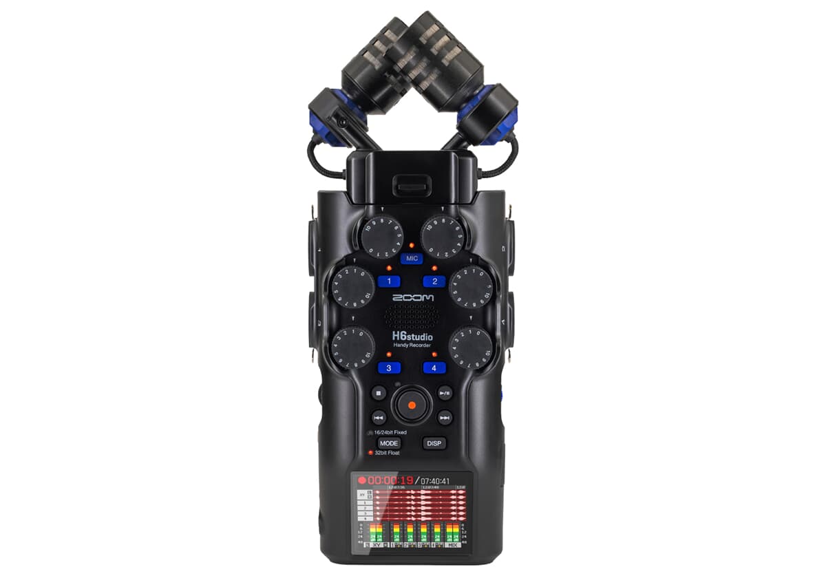Zoom H6 Studio Digitalrekorder
