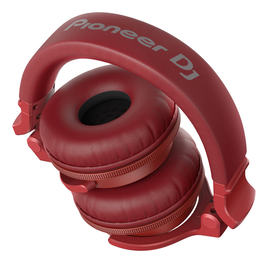 Pioneer DJ HDJ-CUE1BT-R - Bluetooth DJ-Kopfhörer (Rot)
