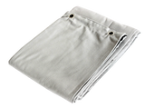 Molton backdrop with grommets - lightgrey