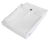Molton backdrop with grommets - White