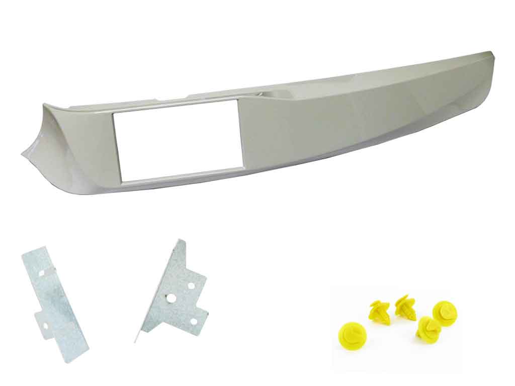 2-DIN Rahmen für Alfa Romeo Giulietta (Weiß)