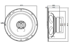 BLAUPUNKT ICx 662 2-Wege Auto-Lautsprecher (17 cm, 6,5")