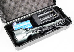 UV Taschenlampe m. LED Dioden (5x3W)