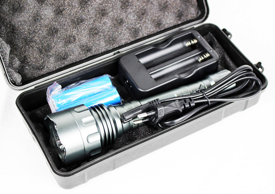 UV Taschenlampe m. LED Dioden (5x3W)