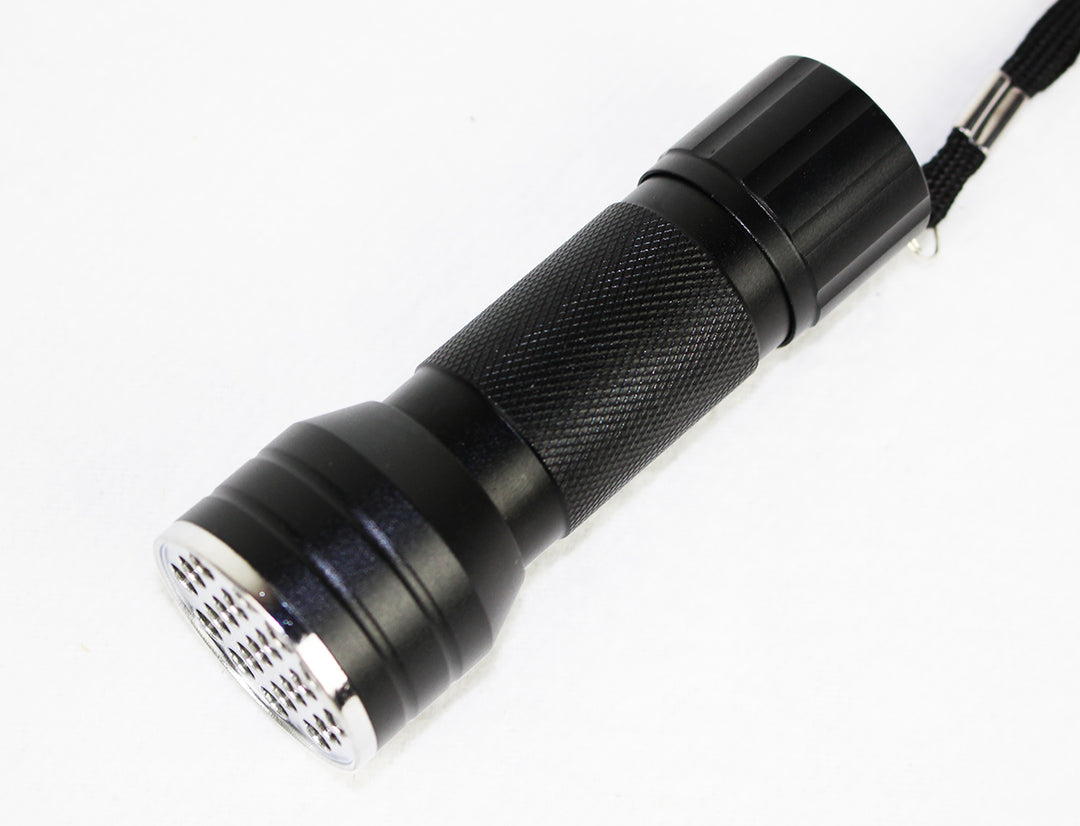 UV Taschenlampe m. 21 LED Dioden
